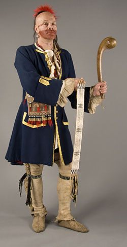 Wôbanaki Men's Clothing from 1700