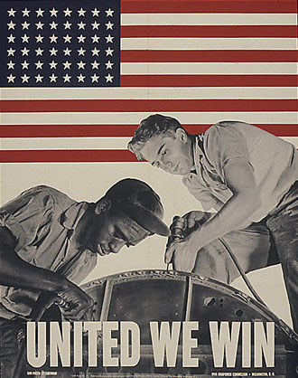 file:/activities/oralhistory/cappics/pryor1934_united, alt: poster that reads: United we win, and shows a black man and white man working together
